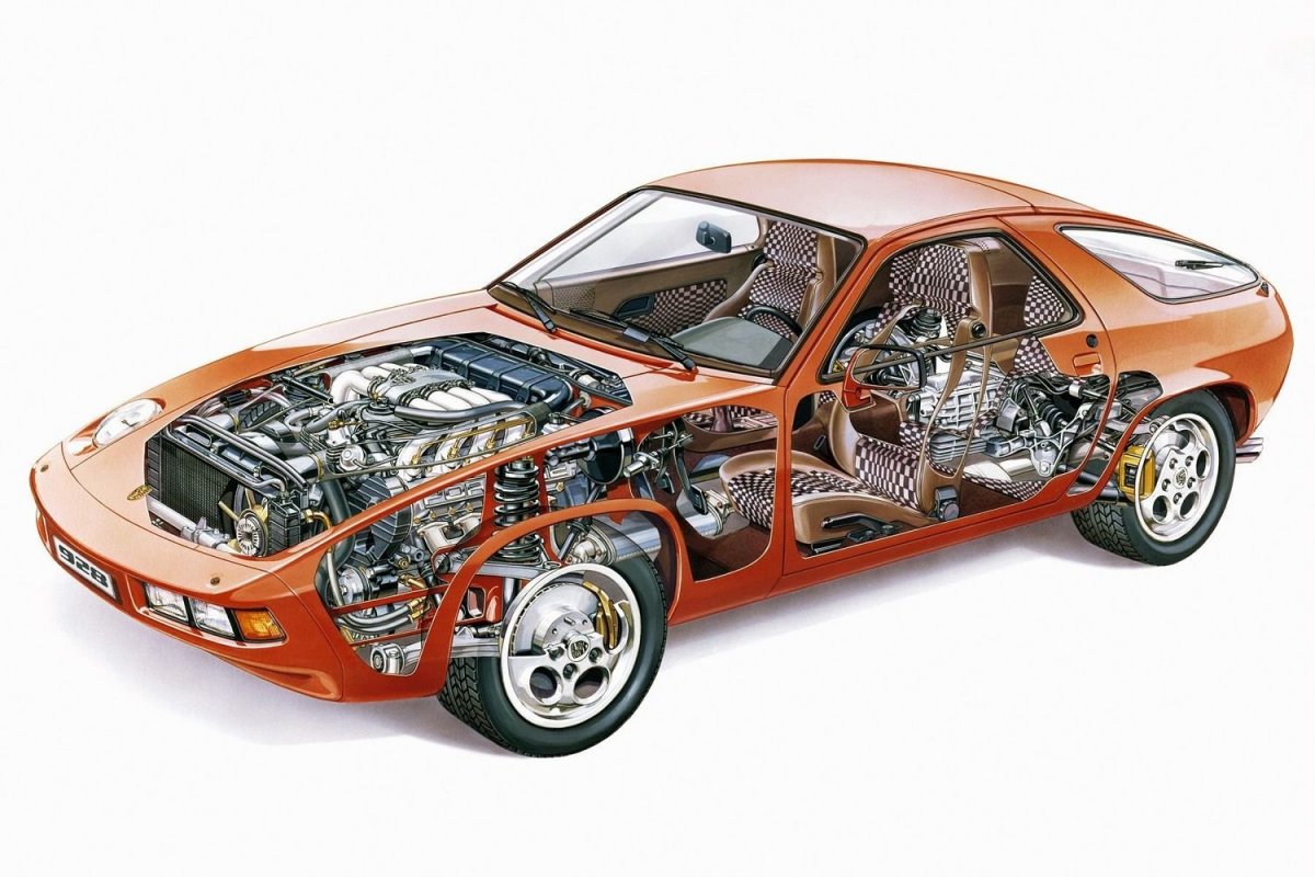 Porsche 928 Tamiya