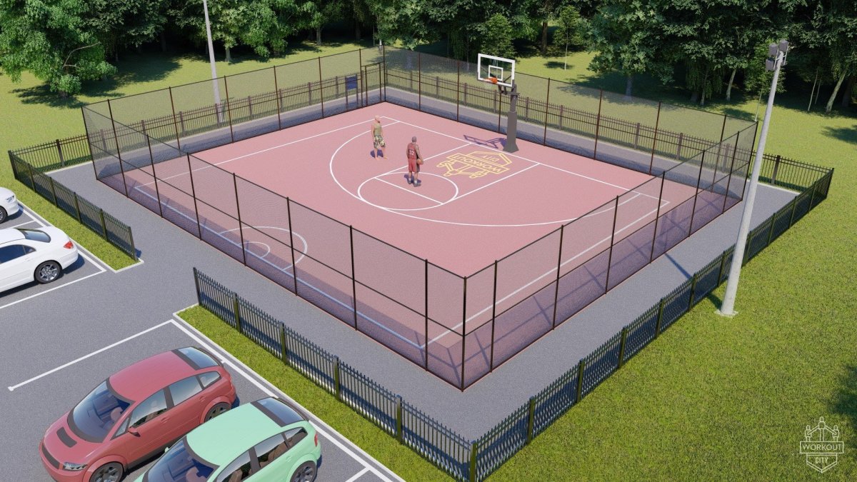 Зона штрафного броска в баскетболе схема