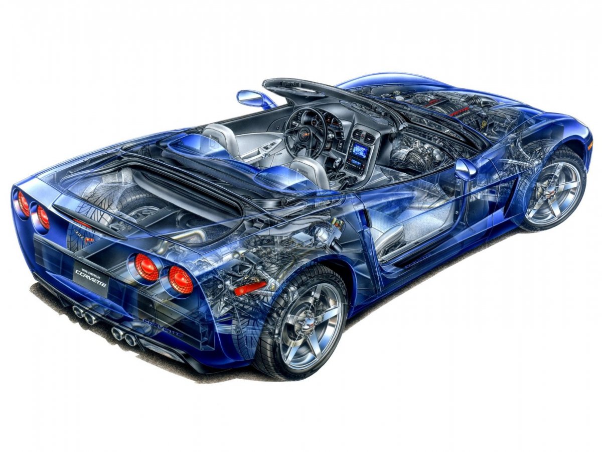 Corvette Cutaway