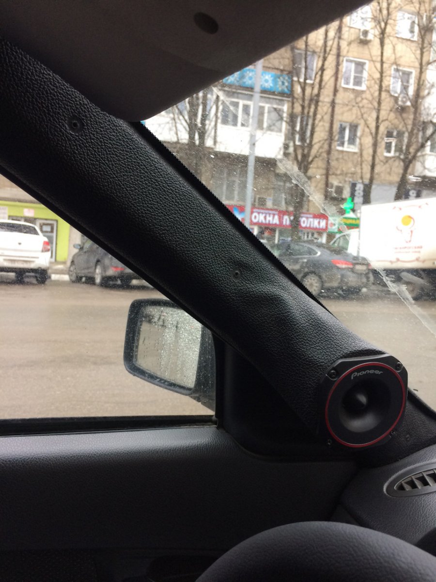 3 Рупора в стойки Приора