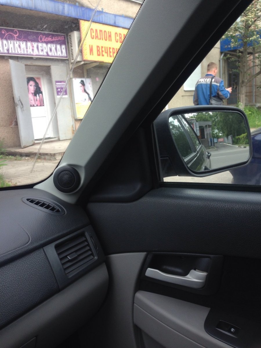 Пищалки в стойках Лада Приора