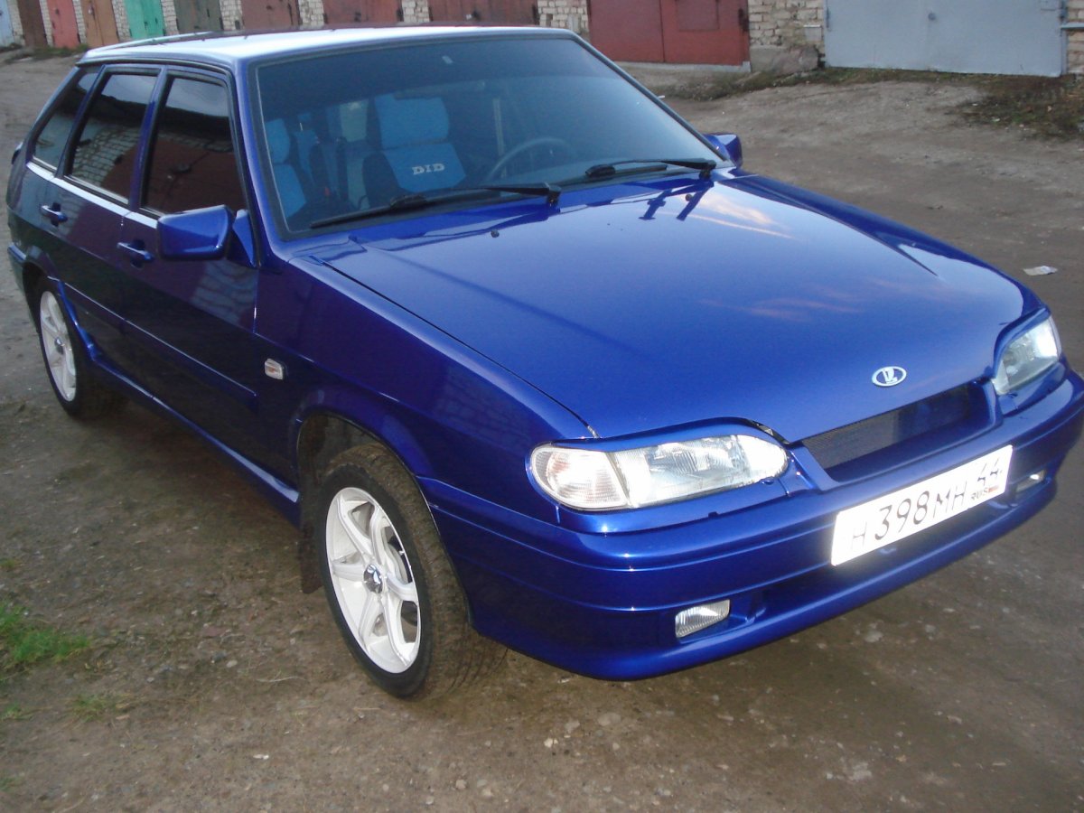 Синяя Приора 2 седан