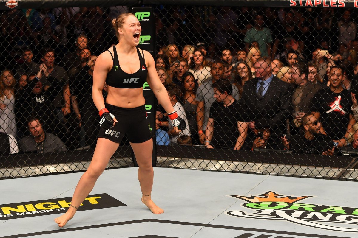Ронда Роузи бои UFC