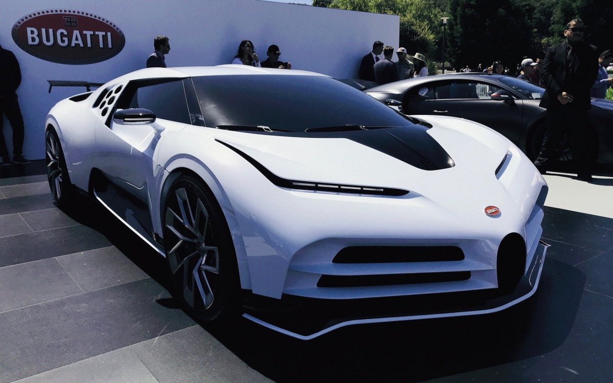 Дорогие машины Bugatti la voiture noire