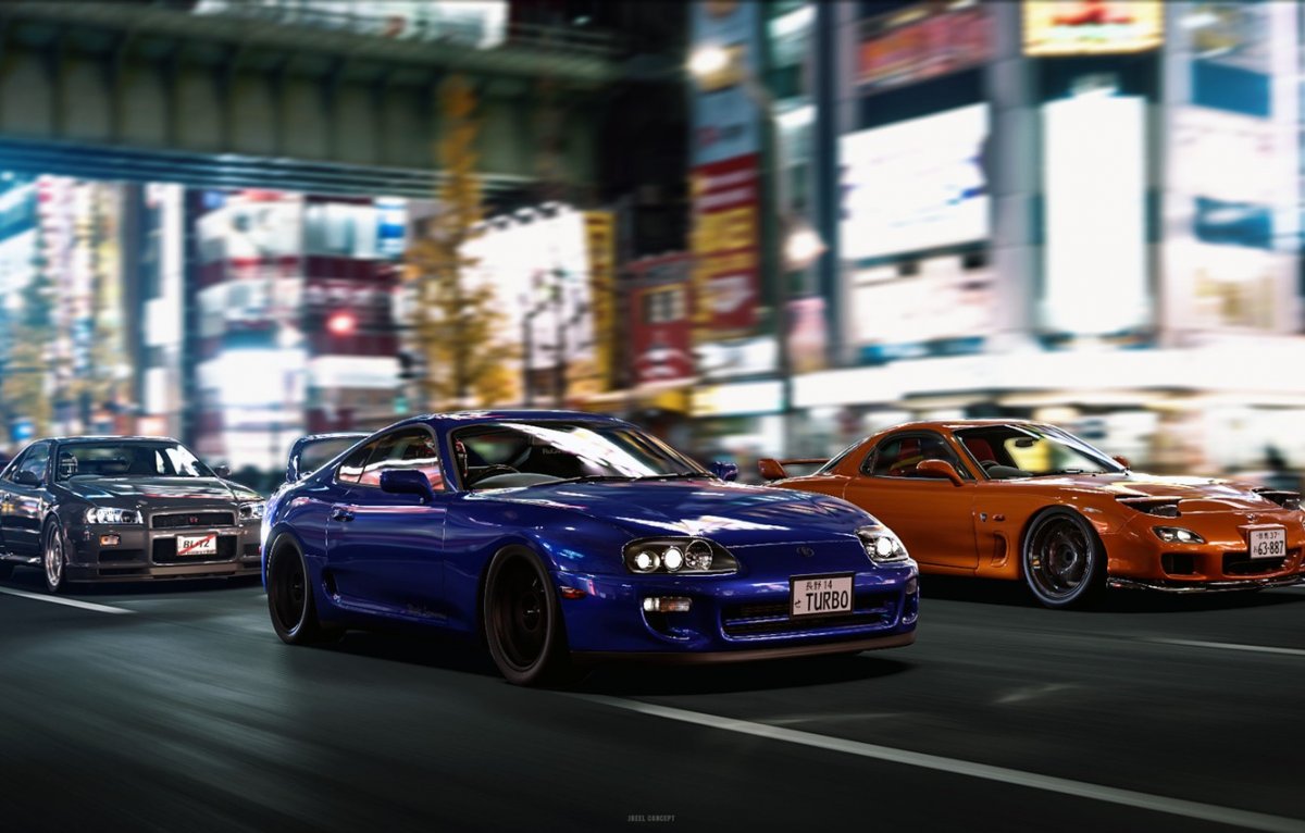 Nissan Skyline r34 Япония