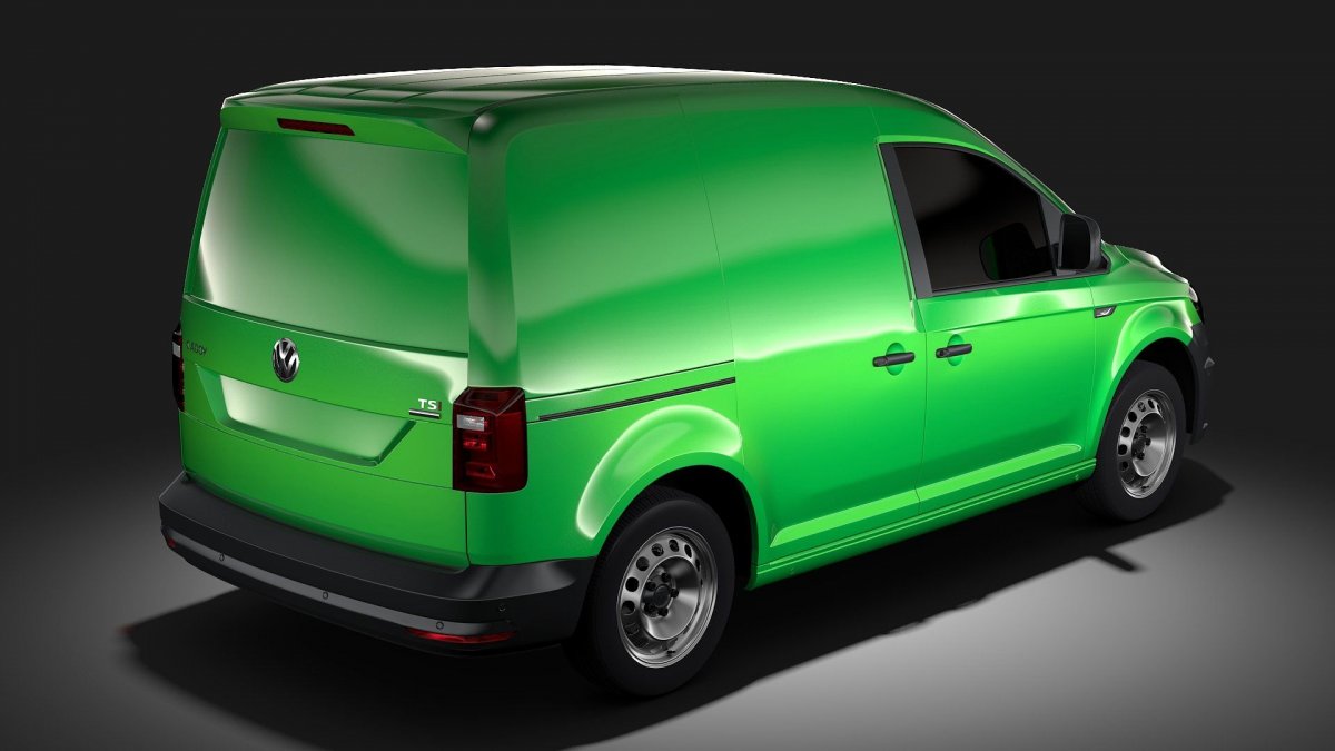 Volkswagen Caddy зеленый Вайпер