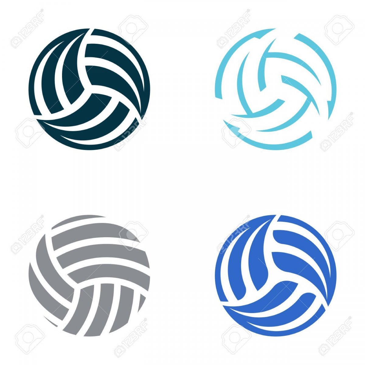 Волейбольный мяч эскиз