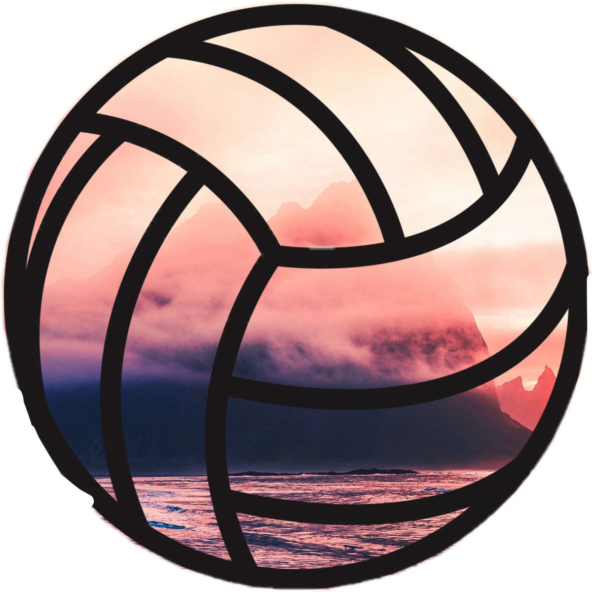 Волейбольный мяч с крыльями логотип