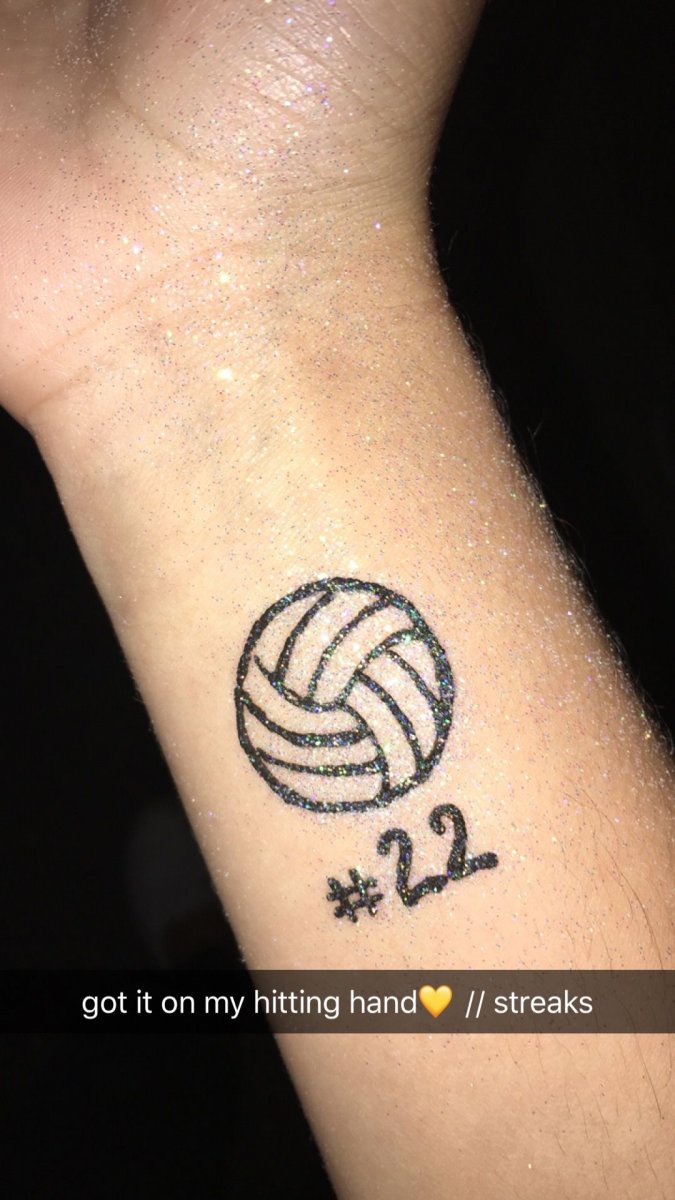 Тату волейбол