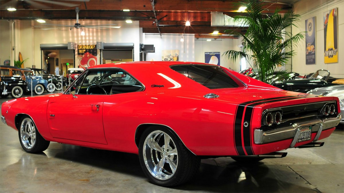 Dodge Charger 1968 Red