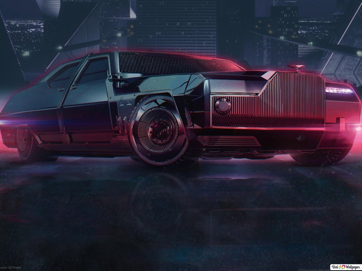 Тачки из Cyberpunk 2077