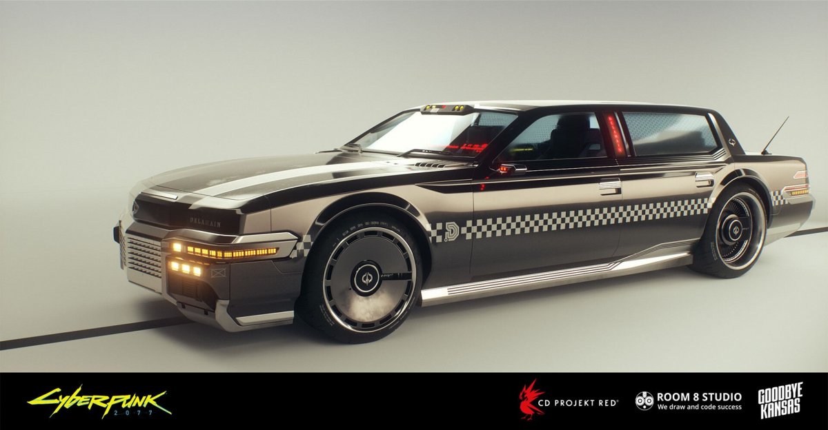 Деламейн такси Cyberpunk 2077
