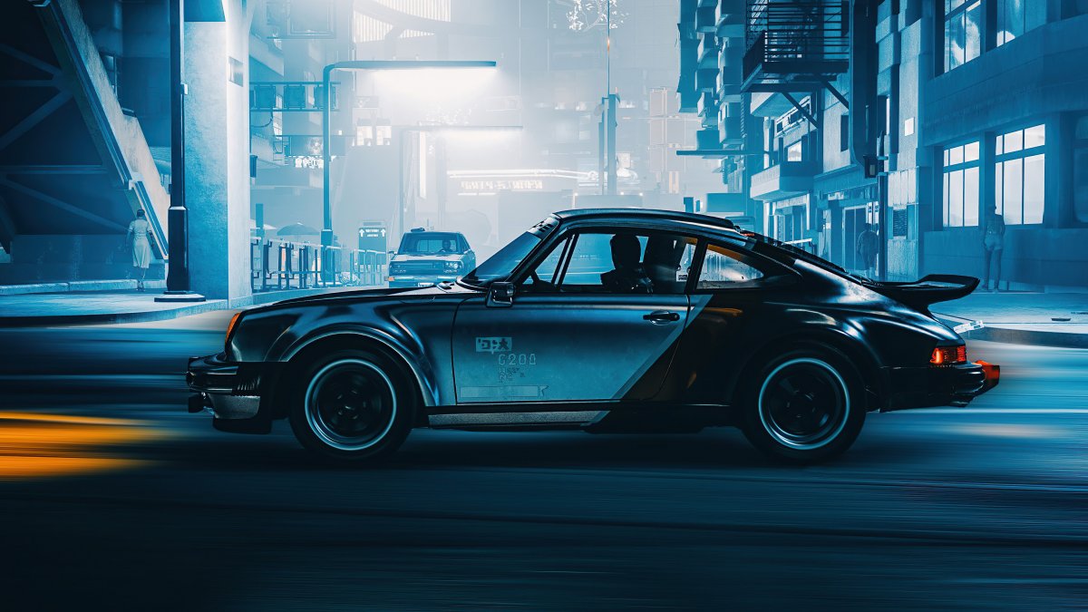 Porsche 911 Cyberpunk 2077