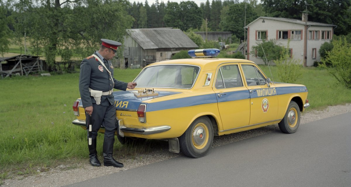 Москвич 401 ГАИ СССР