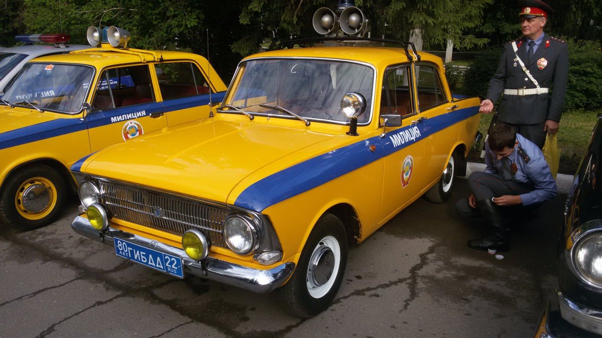 Tatra 613 милиция СССР