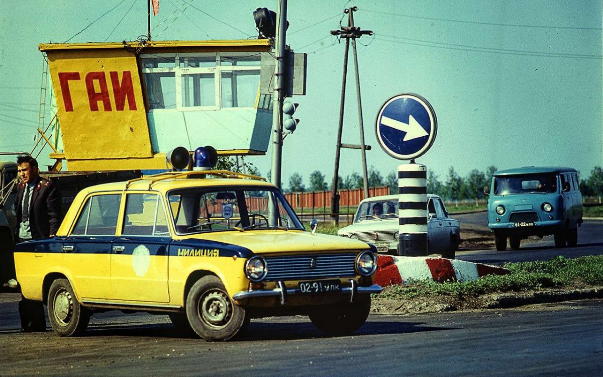 ВАЗ 2101 Советская милиция