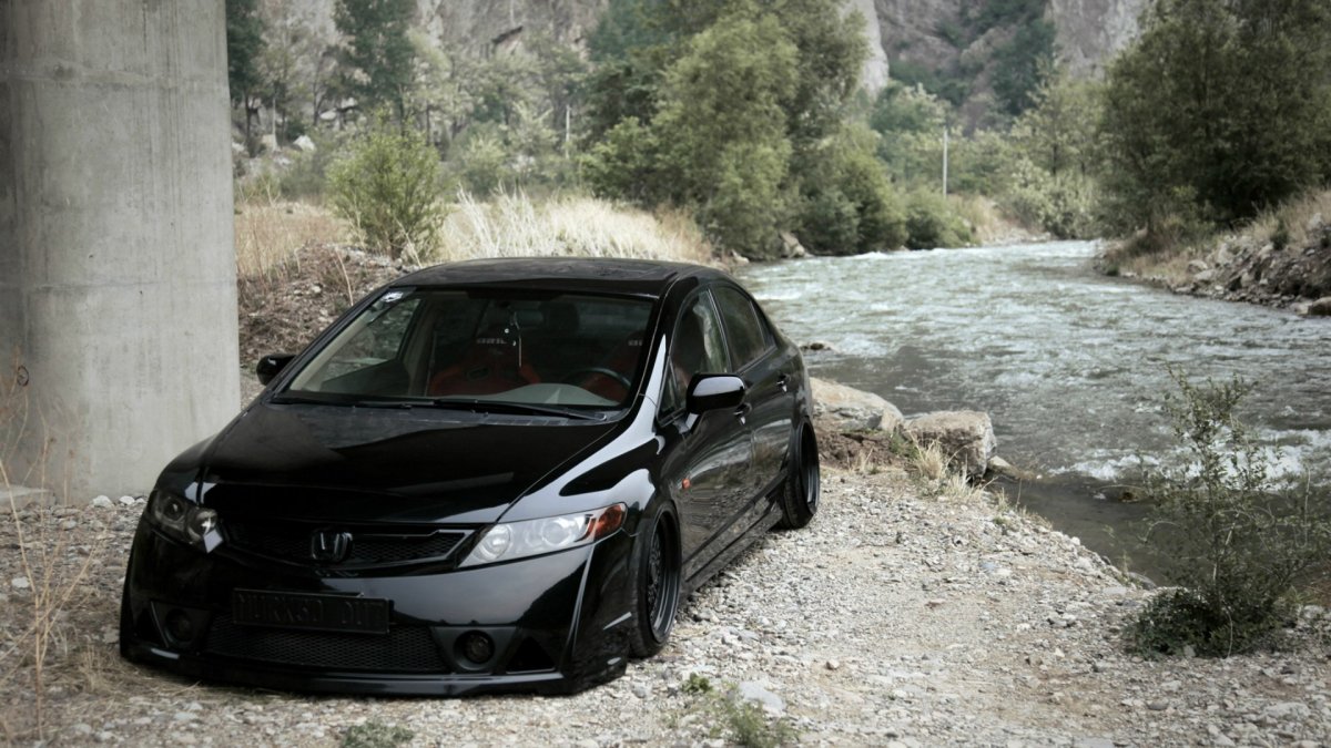 Honda Civic Black Style