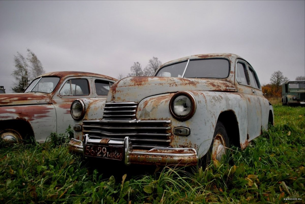 Музей под открытым небом авто Черноусово