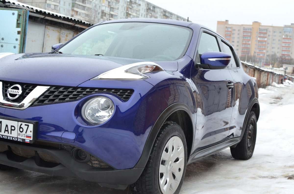 Цвет gab Nissan Juke