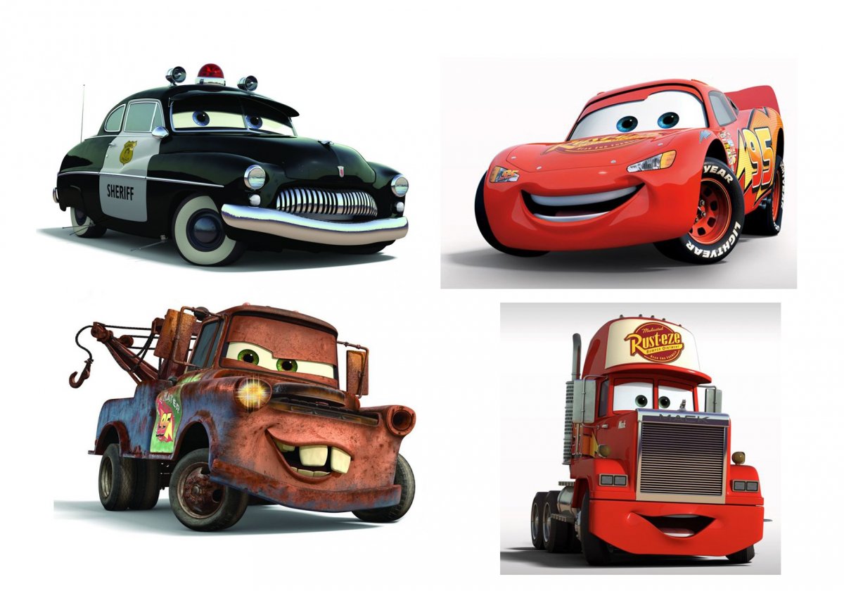 Молния Маккуин герои