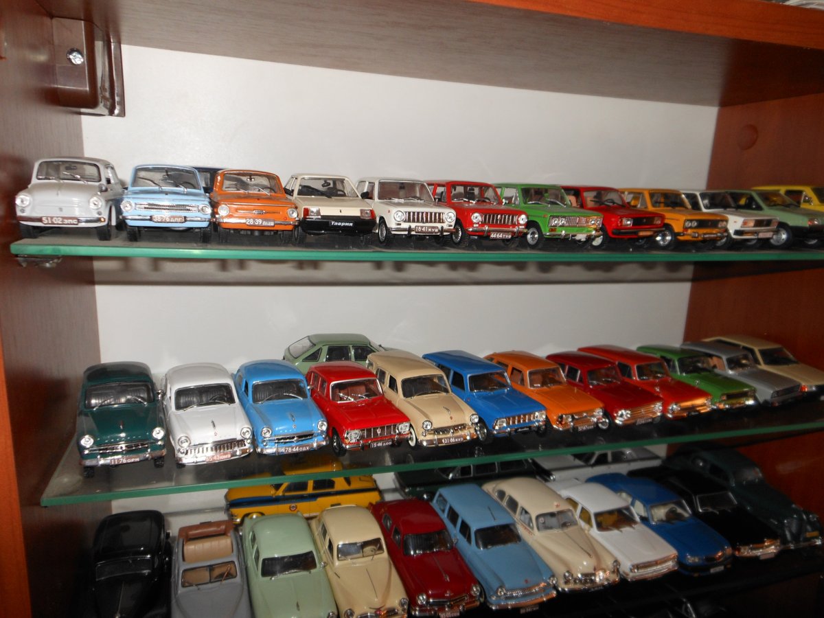 Коллекция советских машинок