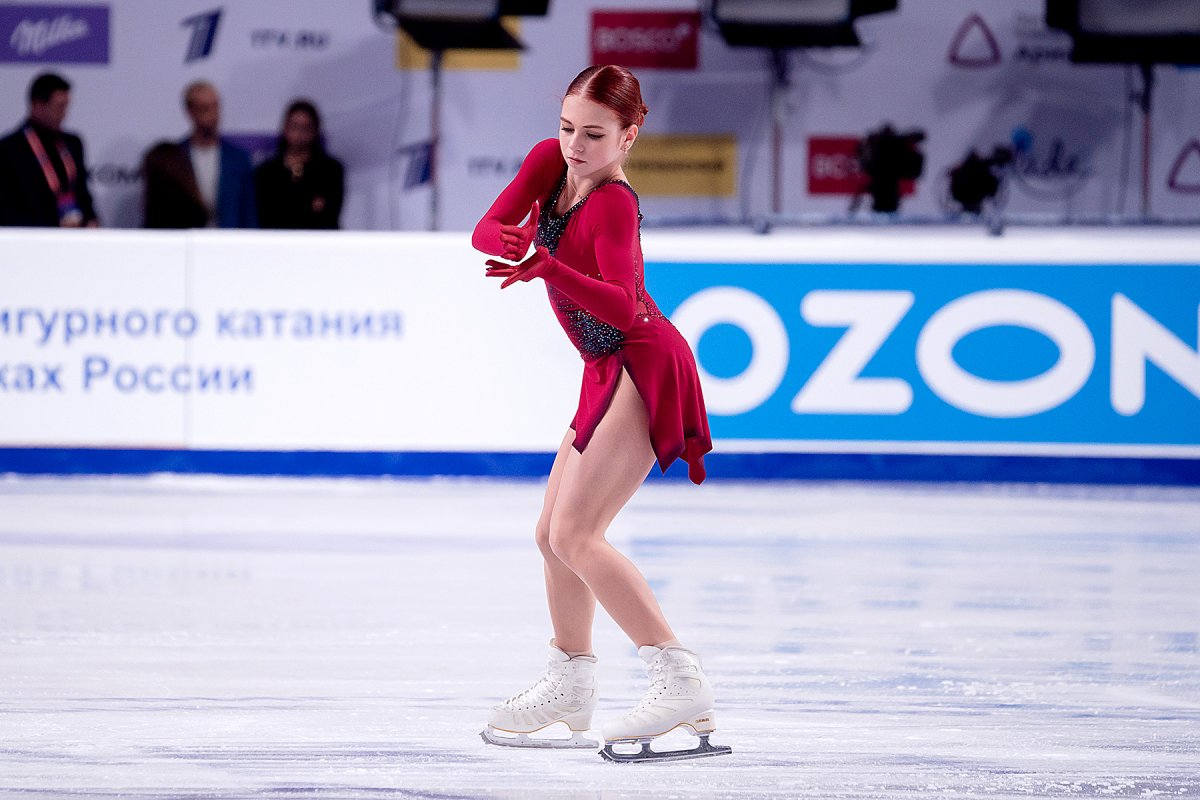 Alexandra Trusova фигуристка