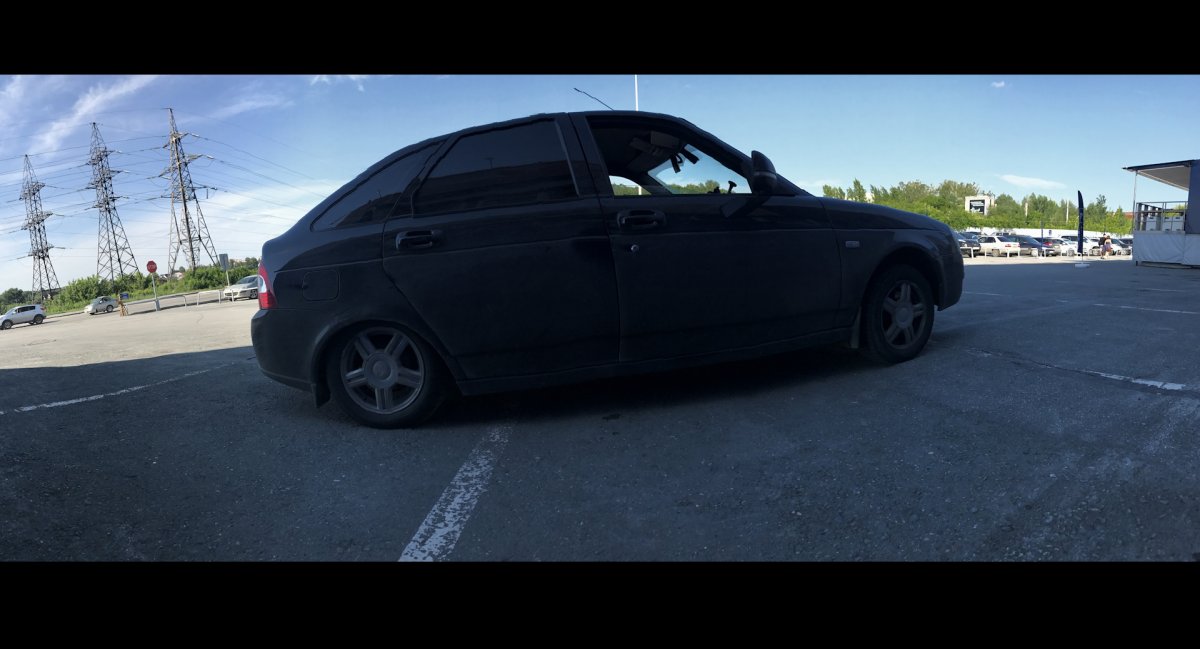 Лада Приора седан all Black