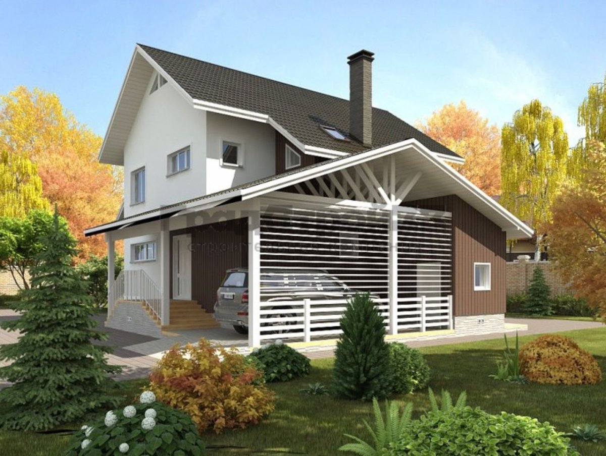 Навесы для машины в современном стиле