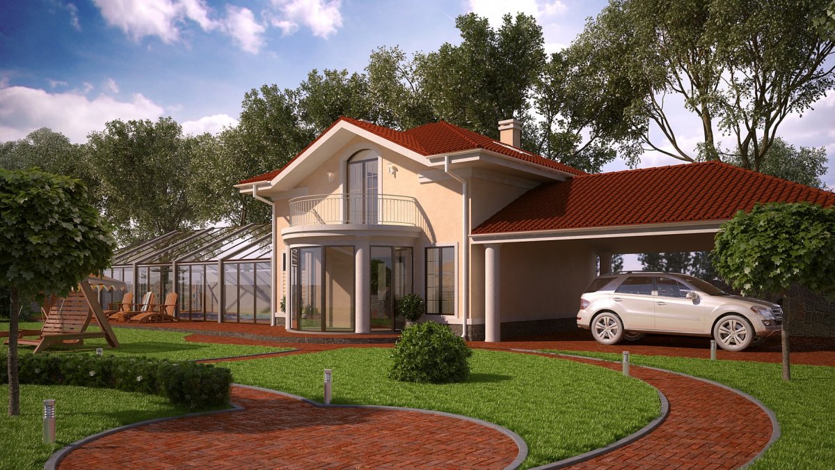 Навес для машины проект