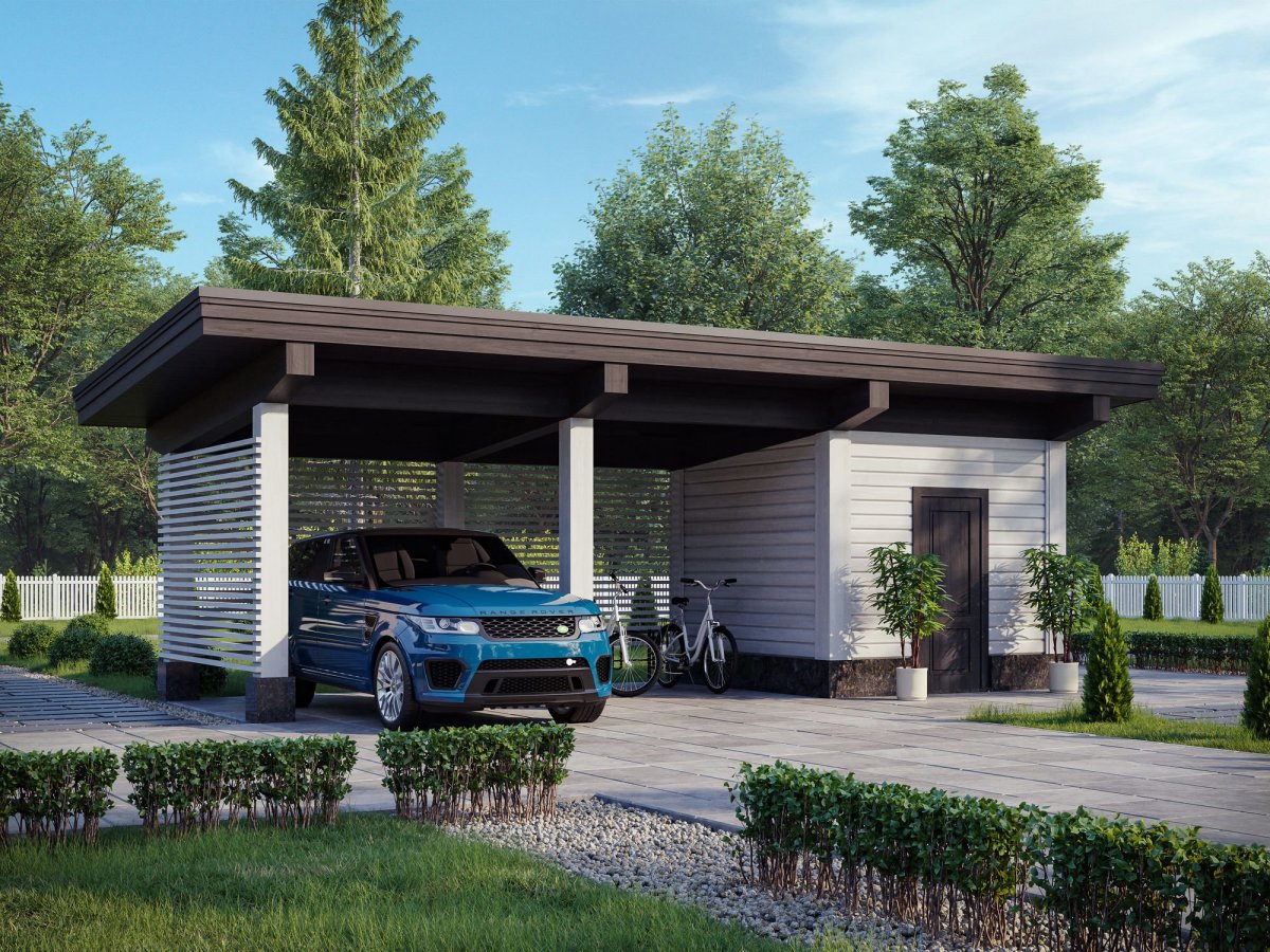 Одноэтажный каркасный дом 50 кв м