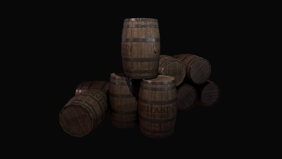 Far Cry Whiskey Barrels