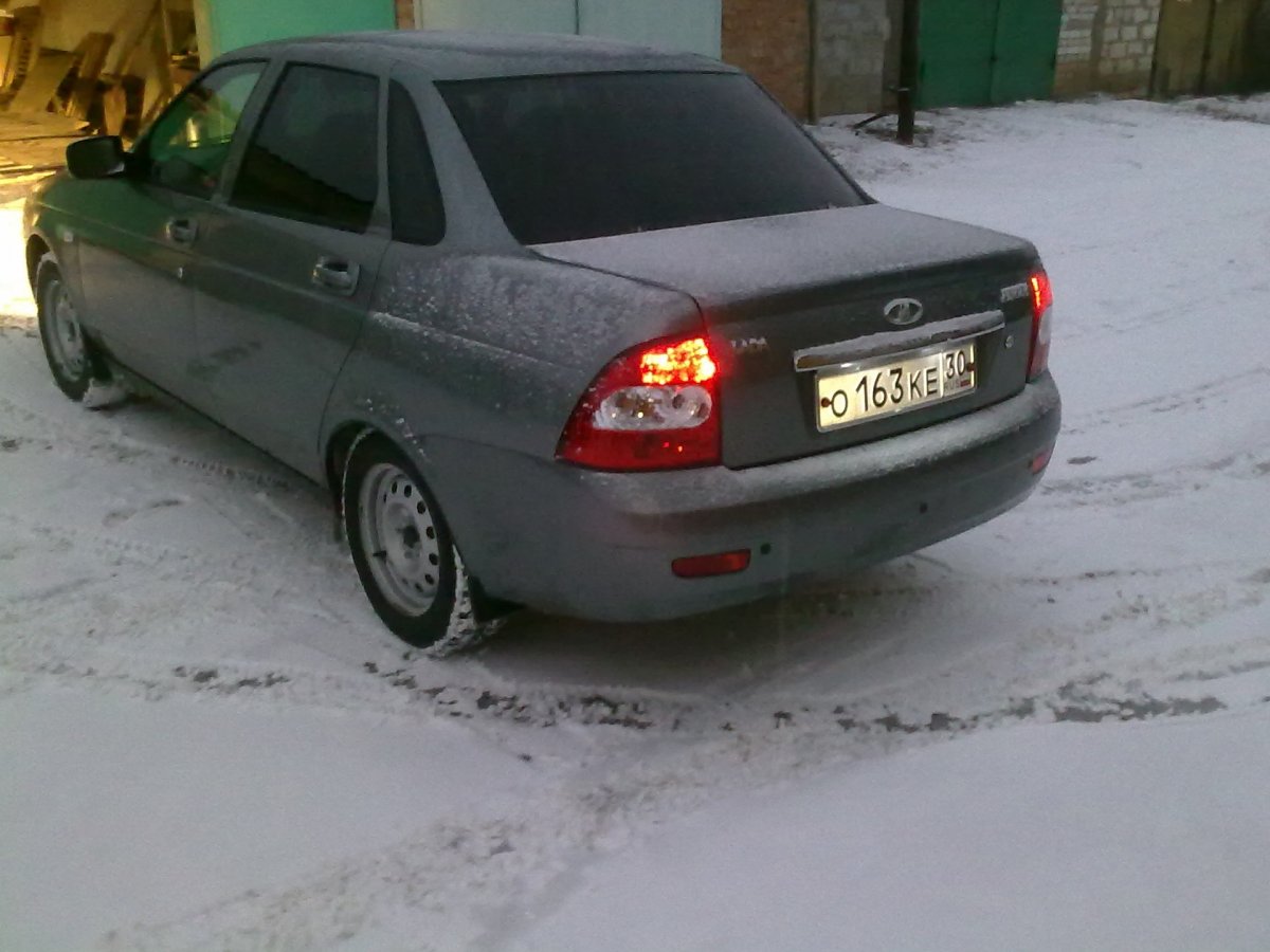 Приора кварц седан зима