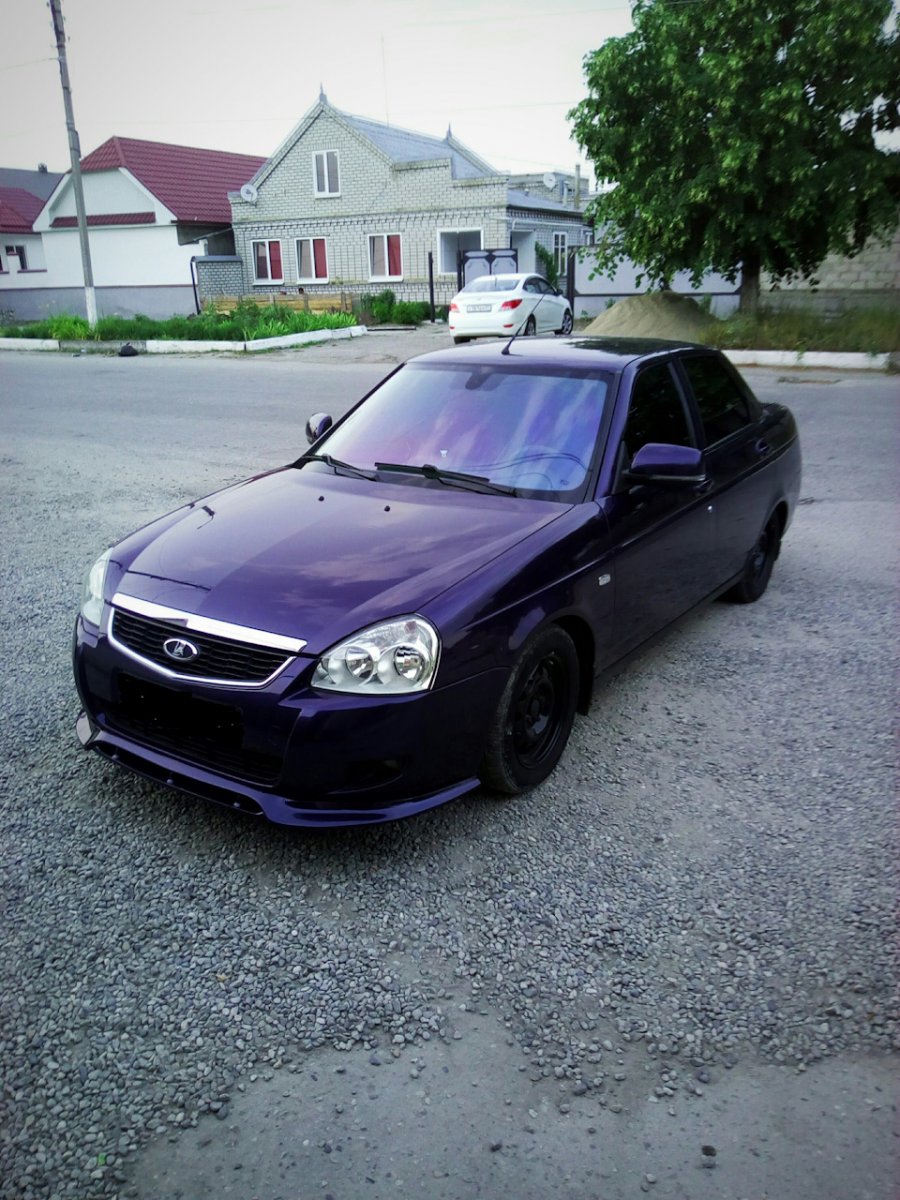 Приора Персей на Блэк эдишн дисках