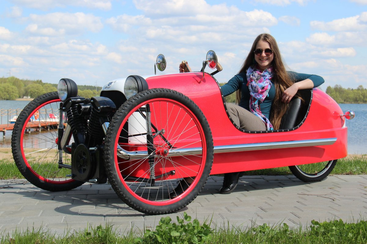 Морган трицикл педальный