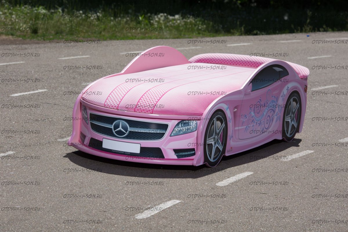 Розовые машины для детей