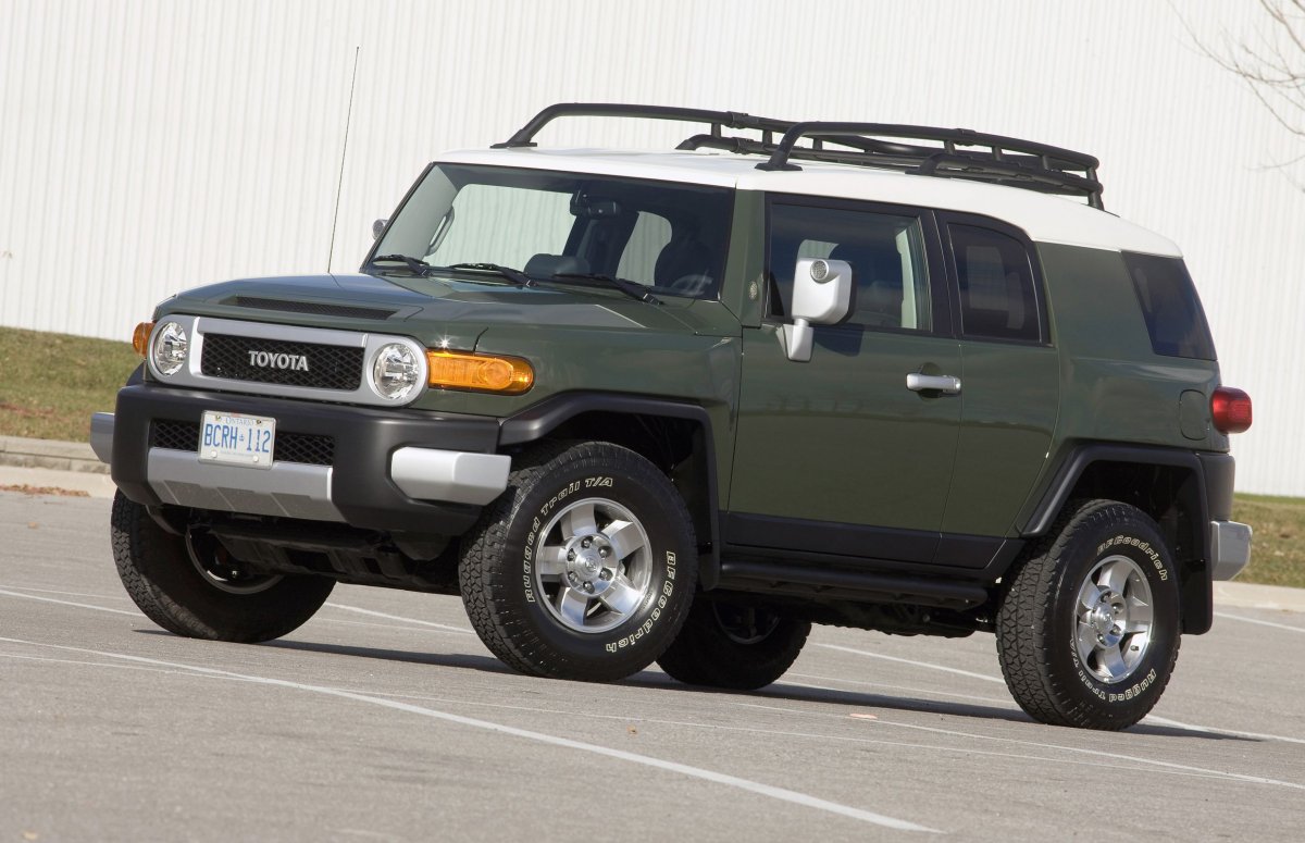 Toyota FJ Cruiser Yellow