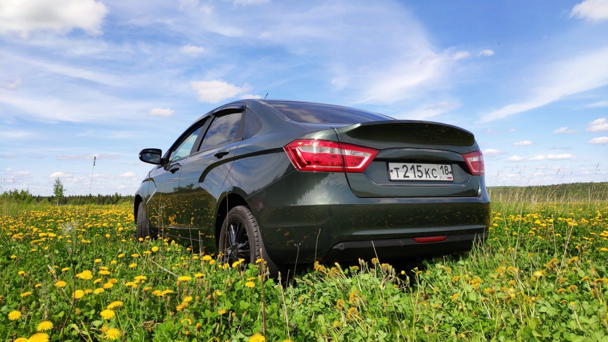 Спойлер XV line Lada Vesta