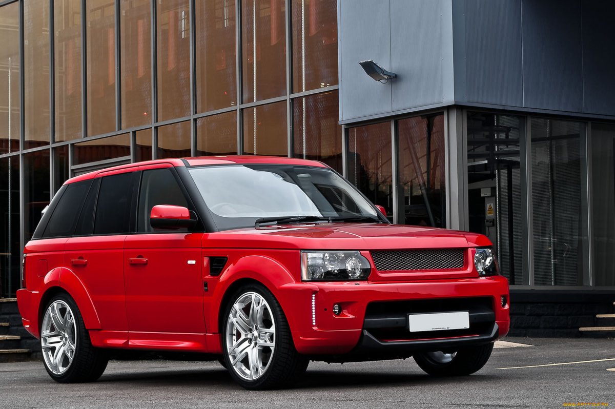 Range Rover Sport 2012 красный