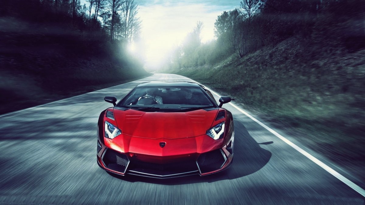 Lamborghini Aventador 4к