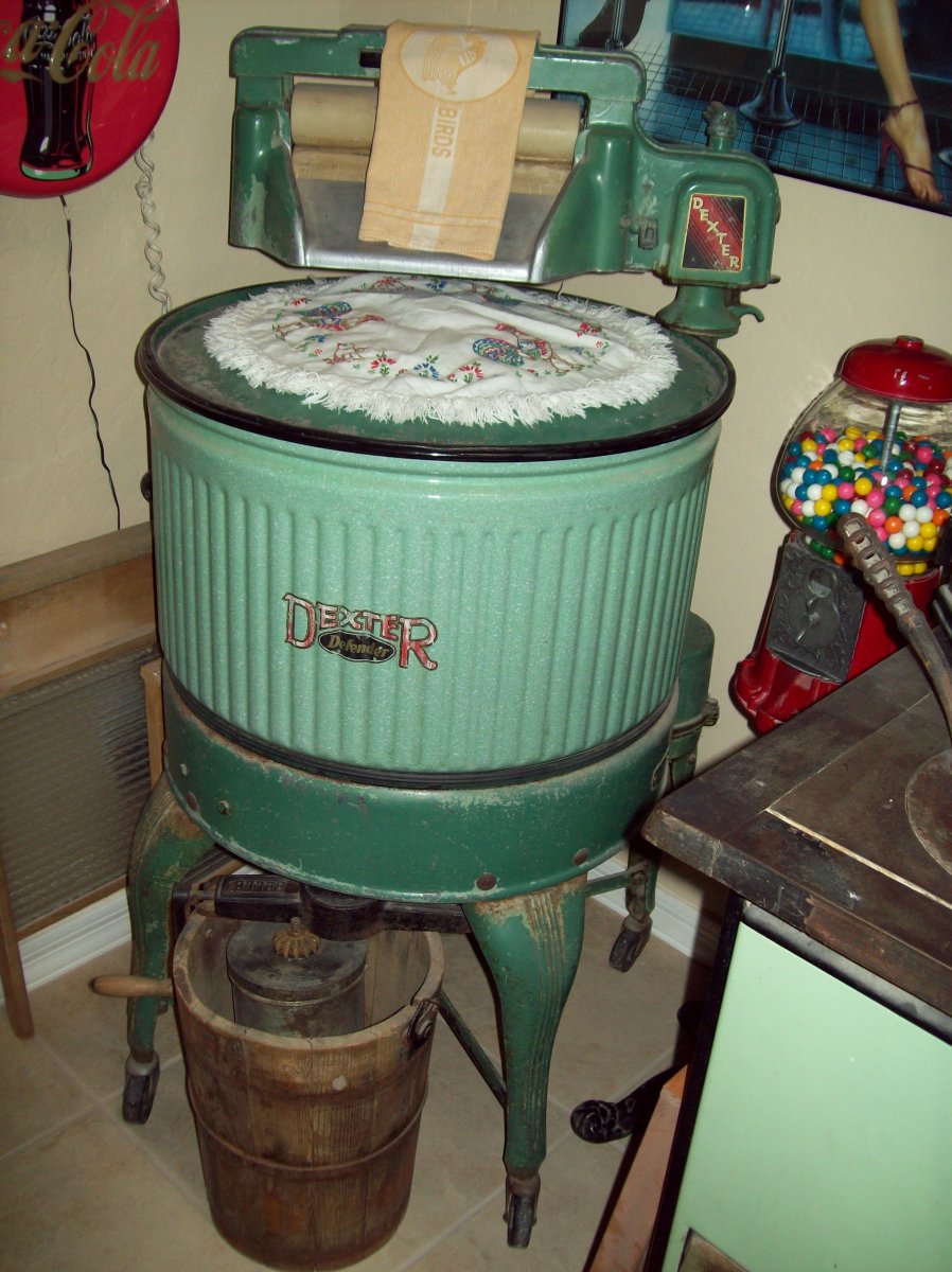 Винтажная стиральная машина