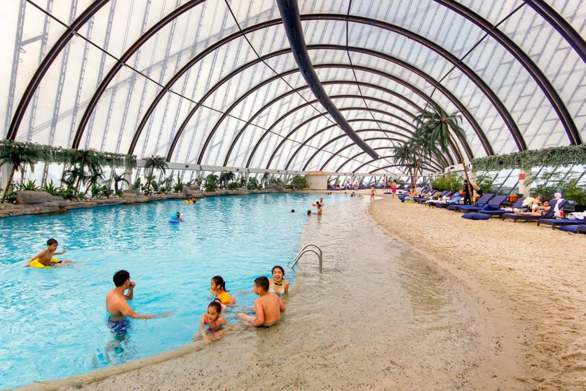 Хан Шатыр Астана аквапарк
