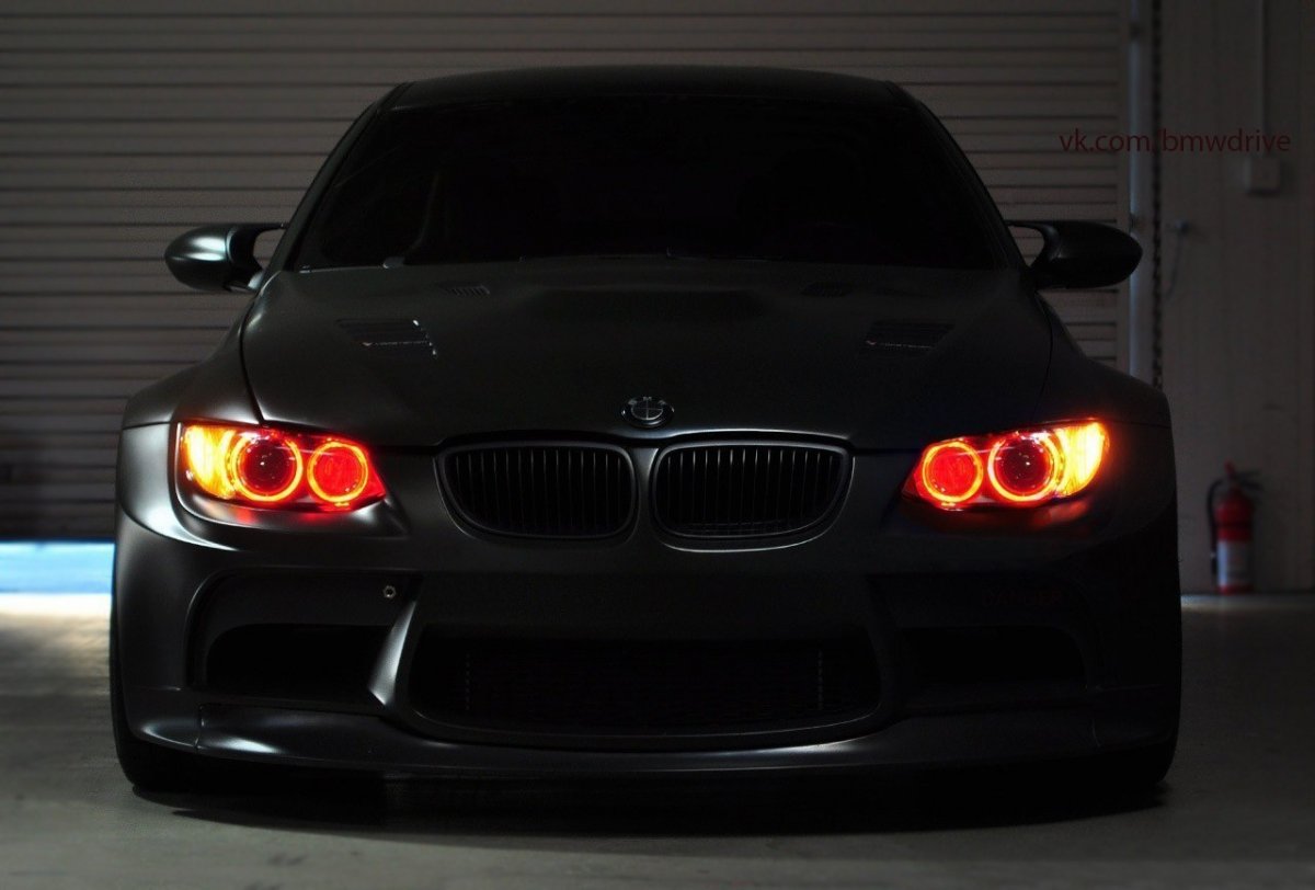 BMW e60 m5 Дьявольские глазки