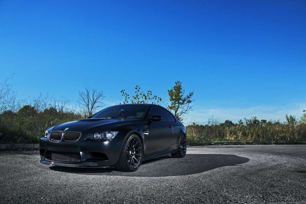 BMW e92 Black