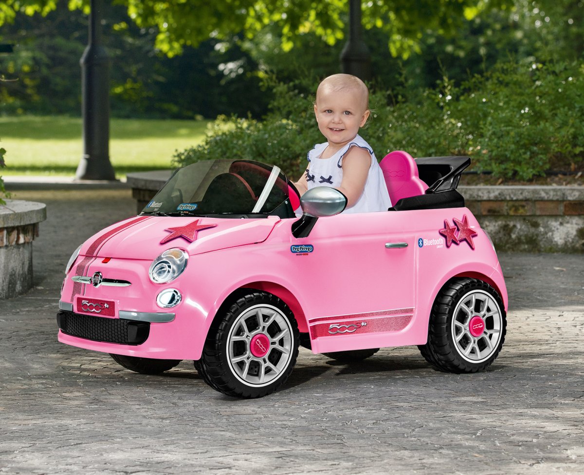 Розовая машина для девочки