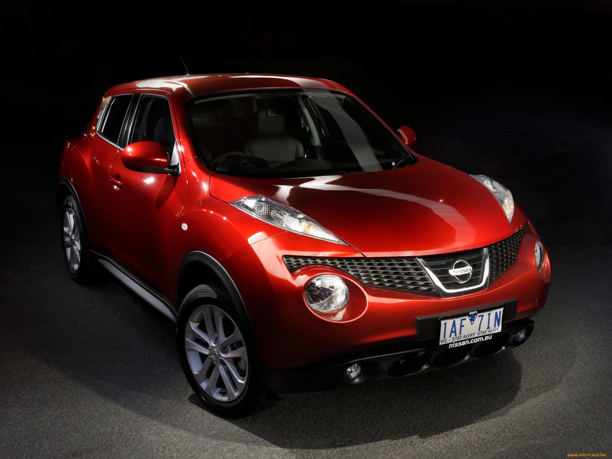 Nissan Juke 2014 красный