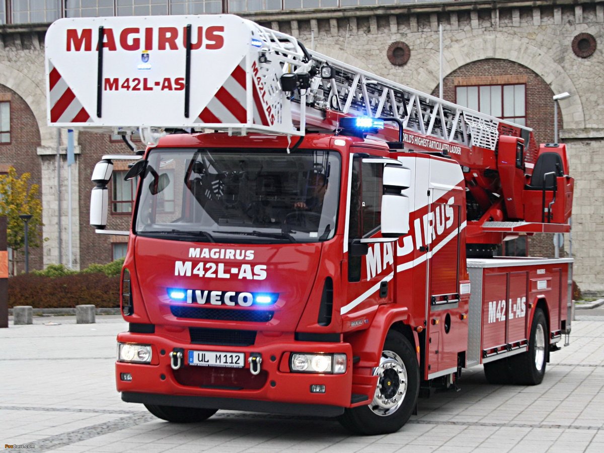 Пожарные машины Mercedes-Benz Econic