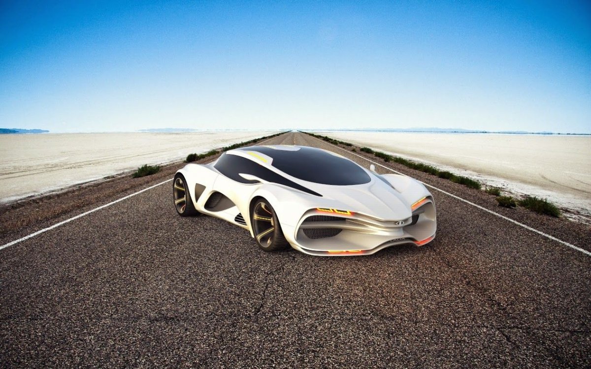 Машина гиперкар Devel Sixteen