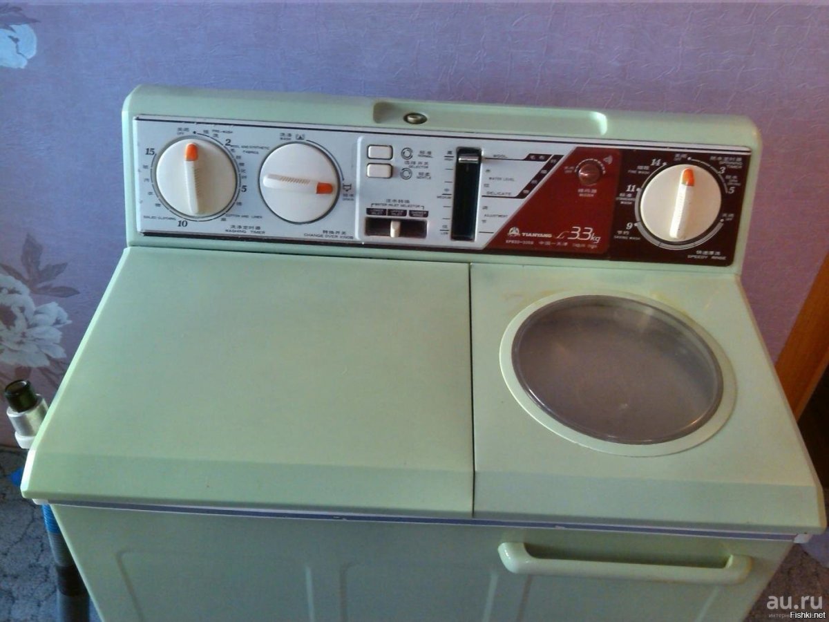 Японская стиральная машина полуавтомат