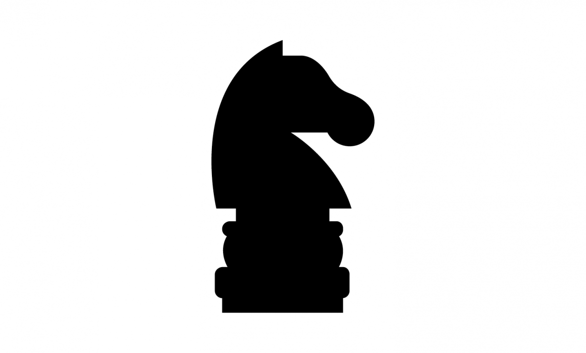 Конь шахматный простой