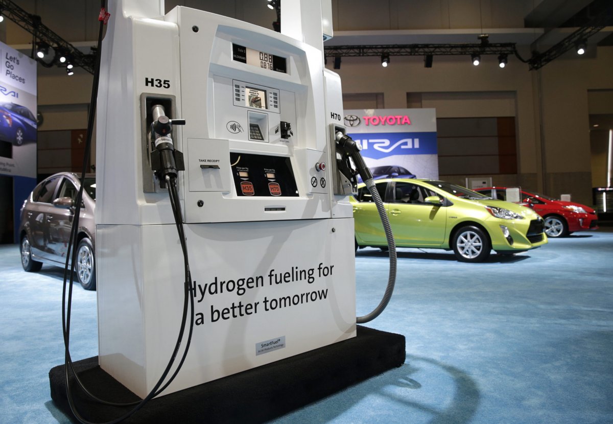 Toyota Mirai на водородном топливе